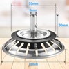 Upgraded Kitchen Sink Plug Strainer Stainless Steel Strainers Sink Plugs