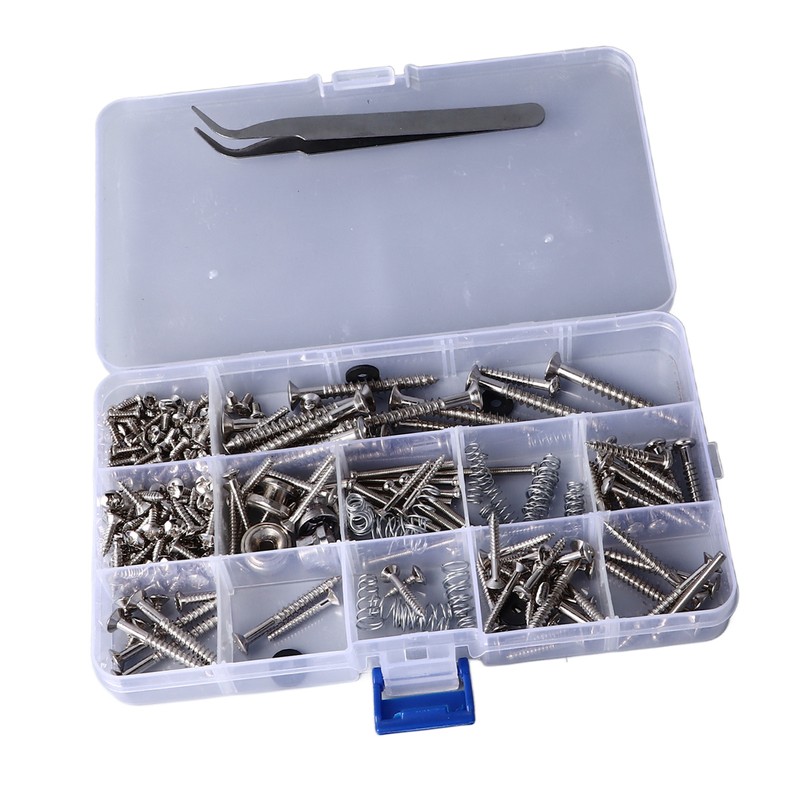 Guitar Repair Screw Kit Electric Acoustic Guitar Mounting Screws Strap