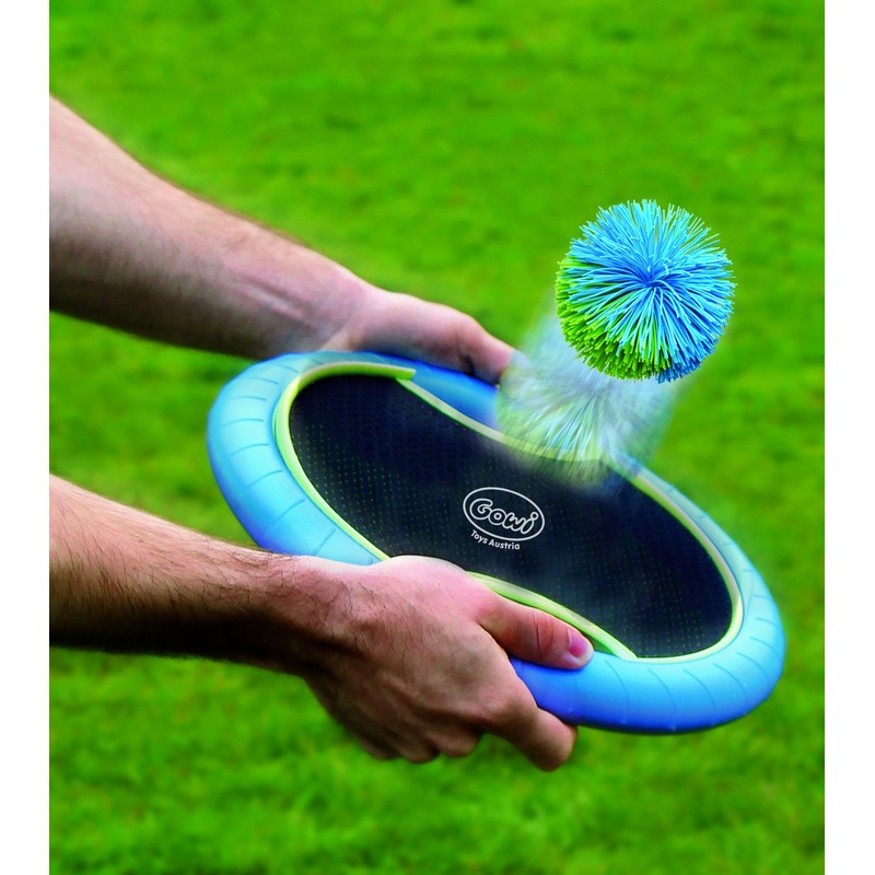 Gowi 630-58 Active Hand Trampoline with 2 Balls, Ball Game