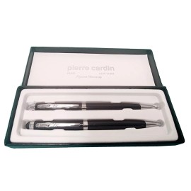 Pierre Cardin Ballpoint Pen and Mechanical Pencil, Stylus Tipped,  Black