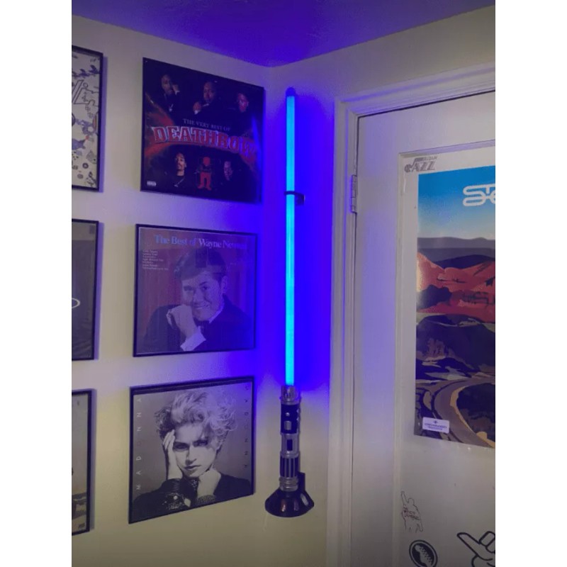Speedway Lightsaber Wall Mount Holder + Holds 6 Kyber Crystals