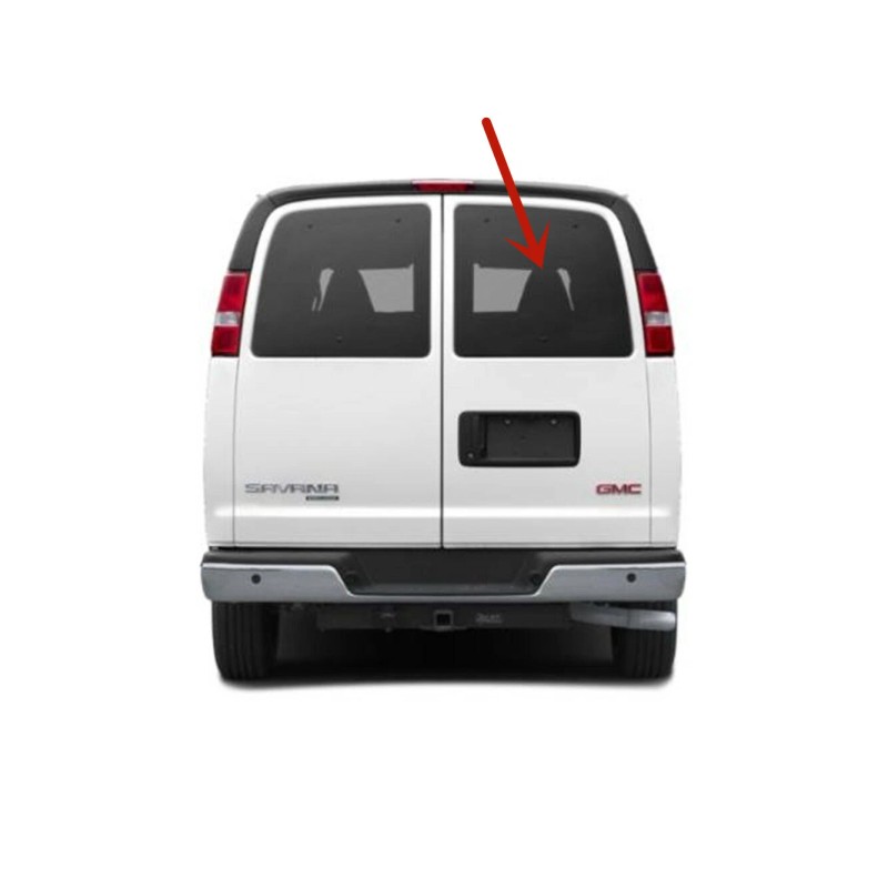 NAGD Fits 96-23 Chevy Express Passenger Right Back Window Glass