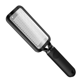 Foot File Exfoliating Remover Stainless Steel Hanging Type Exfoliating Exfoliating Sharpener Professional Foot File Safe and Efficient Micro Cutter for Travel Wet Feet MJQ004