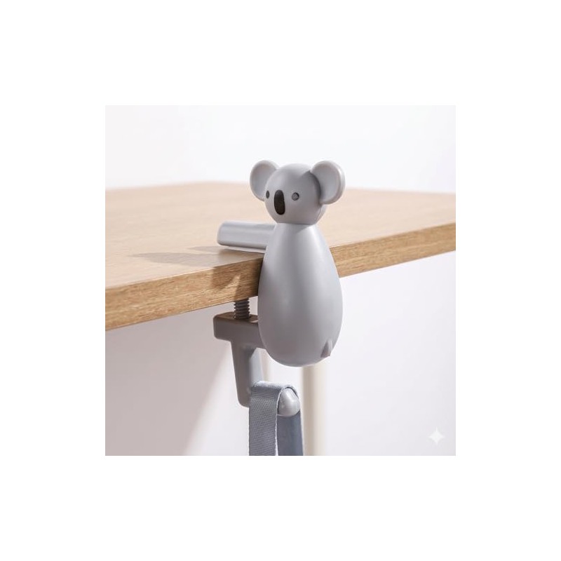 Rxuiael Cute Koala Purse Hook for Desk, Heavy Duty 22