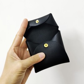 Coin Purse Change Wallet ID Credit Cards Cash Coin Dice Holder Case Organizer for Women Black Simple Practical and Versatile