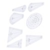 Quilting Rulers Shaped Patch Work Template Tool Ruler DIY Transparent