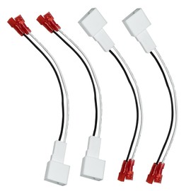 4 Pack 72-8104 Speaker Harness Adapter for Toyota Speaker Wire Harness Adapter Plug Compatible with Toyota Tacoma Tundra Camry Corolla 4 Runner Scion Pontiac Speaker Wiring Harness Adapter