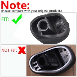 Cakievro 5/6 Speed Gear Knob Compatible with Kia Sportage 2011-2015, Rio 3 5 Veloster 2013 2014 2015 (R6 Gear)