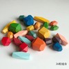 Montessori-Inspired Wooden Stacking Stones for Kids – Natural Wood Balance