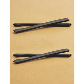 Kygear 2 Pairs Black Silicone Replacement Temple Sleeve Arm Grips, Silicone Rubber Ear Socks Arm Sleeve for Oakley Cartridge OX5137, Anti-Slip Glasses Arm Covers