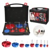 9 Pcs PVC Pipe Reamer Kit, Complete Premium PVC Reamer