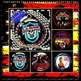 L.A. GUNS W/ TRACII GUNS FIVE EXCLUSIVE PENDANTS  ONE CHAIN