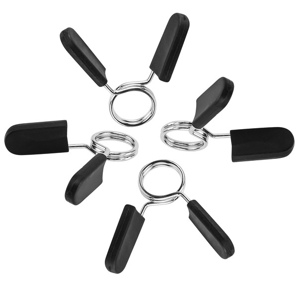 EastyGold Dumbbell Spring Clip Circlip Collars Barbell Weight Bars Clamps