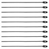 TNSLAND Pack of 10 Luggage Straps for Warning Sign Bicycle