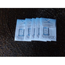 Bridgeaid 50 Bridgeaid Dental Floss Threaders in 5 Convenient Packages with Free Tracking