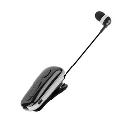 SHINEOFI 1Set Wireless Clip Headphone Retractable Earbuds for Sports Lightweight Design Noise Reduction for Active Use for Gym and Outdoor Activities Black