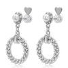 Kerryjewl 3 Pairs White Silicone Earring Backs & Findings for