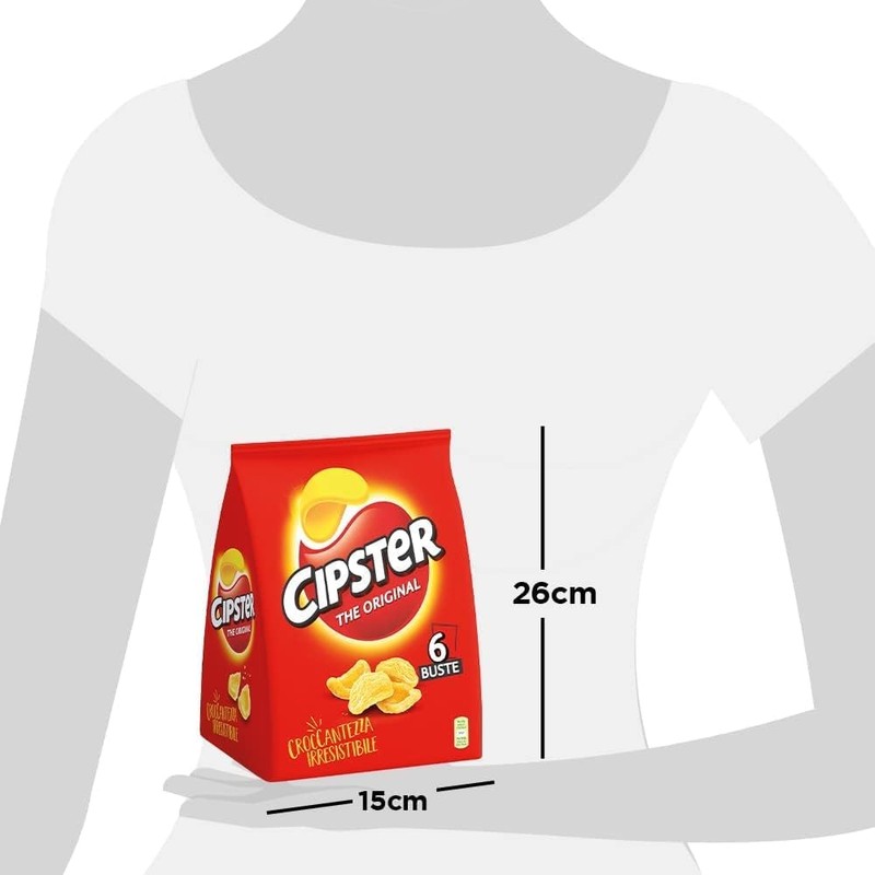 Saiwa Cipster Crisps Multi-Pack 6 x 22g