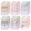 12 Packs Cute Animal Cartoon Sticky Notes, Self-Stick Memo Pad