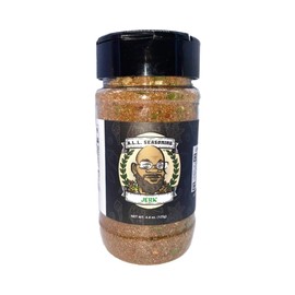 A Little Love Seasoning's, Healthy Herbs and Spices Blend, Vegan Seasoning Essentials for Cooking, Gluten Free, No Sugar, and No GMO, (Jerk, 4.3oz)