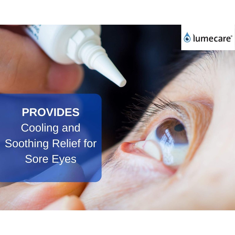 Lumecare Carbomer Cooling and Soothing Eye Gel for Dry Eyes.
