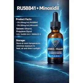 RU58841 con tratamiento extra potente para el crecimiento del cabello MinoxidiI