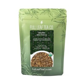 Organic Milk Thistle Loose Leaf Tea - 2oz Bag (Approx. 30 Servings) | Full Leaf Tea Co.