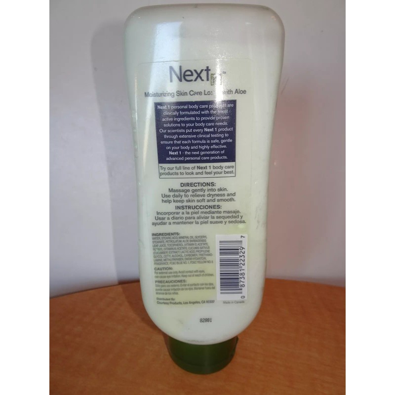 Next 1 Moisturizing Skin Care Lotion With Aloe - 4/15
