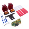 Wellmax 12V LED Trailer Lights Kit, Submersible and Waterproof, Attachable