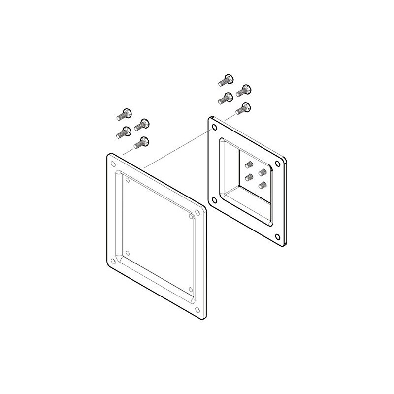 Newstar FPMA-VESA100 VESA Conversion Plate from VESA 75x75mm to 100x100mm