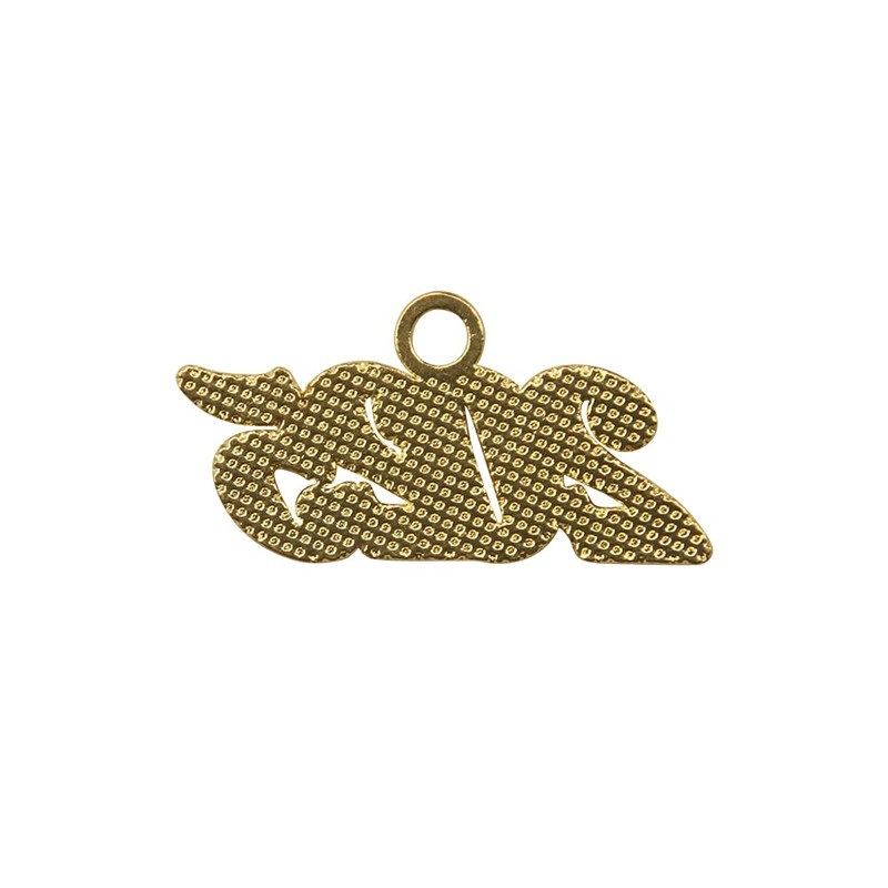 Endea Graduation Tassel Date Charm Gold Year (Gold, 2025)