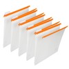 PLUS Hanging Folder, PP Hanger Folder, 5 Pieces, Orange x