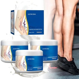 JAYSUING Exercise Repair Relieve Veins Leg Repairing Cream - Moisturizing Body Care for Leg Relief - Lightweight Formula for Skin Care - Specification: 3Bottle