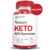 (2 Pack) Valiant Keto ACV Gummies Advanced Formula 1000MG Valant