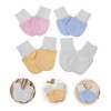 Ipetboom 4 Pairs Mittens Scratch Cotton Gloves for Boys and