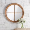 47th & Main Hanging Wall Mirror Round Four Panel, Round,