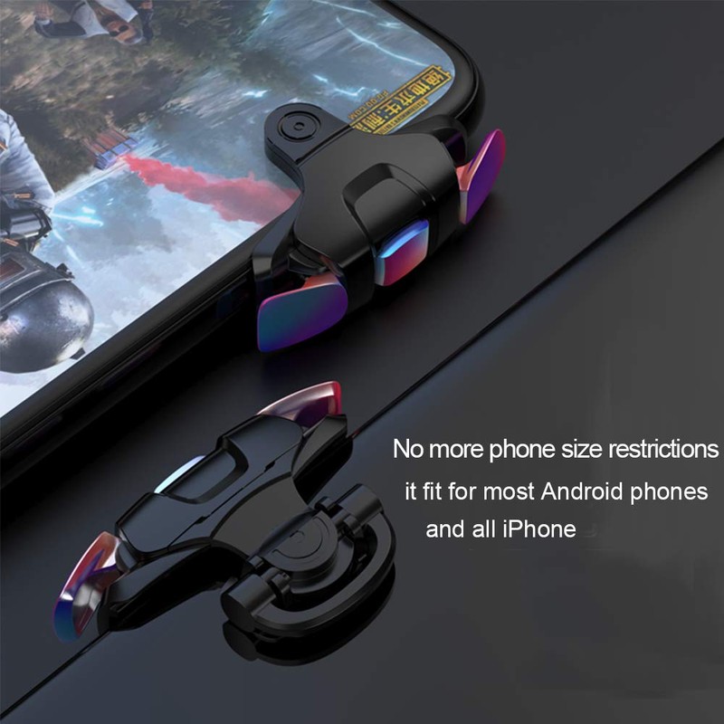 GOFOYO CK3 Mobile Triggers,Mobile Game Controller, Game Trigger for PUBG/Free