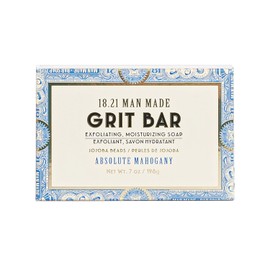 18.21 Man Made Jabón Exfoliante en Barra Absolute Mahogany 198 gr