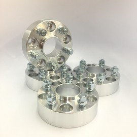 Customadeonly 4 Pieces 2" 50mm Hub Centric Wheel Spacers Bolt Pattern 5x114.3 to 5x114.3 5x4.5 Thread Pitch 12x1.5 Center Bore 67.1mm