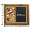 US Air Force Picture Frame (8x10 Layout C, Honey)