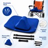 Wheelchair Seat Cushion with Adjustable Positioning Limiter – Removable Washable