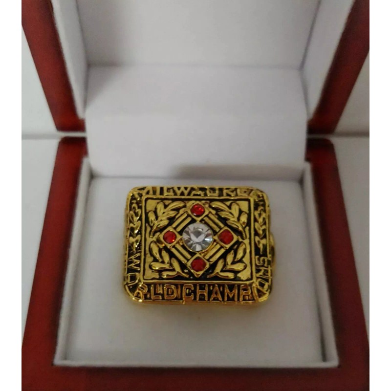 Hank Aaron - 1957 Milwaukee Braves World Series Ring With