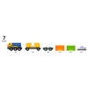 BRIO World Three Wagon Cargo Engine Train Toy for Kids