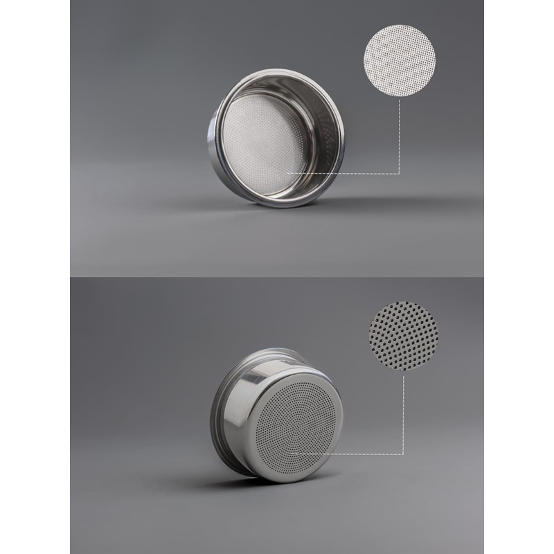 La Mellow 51mm DeLonghi Porta Filter (Precision Filter Basket Non-Pressurized