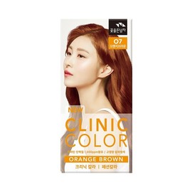 Man with a flower Clinic Color O7 Orange Brown for Fashion Colors / 크리닉 칼라 O7 오렌지브라운 패션칼라용