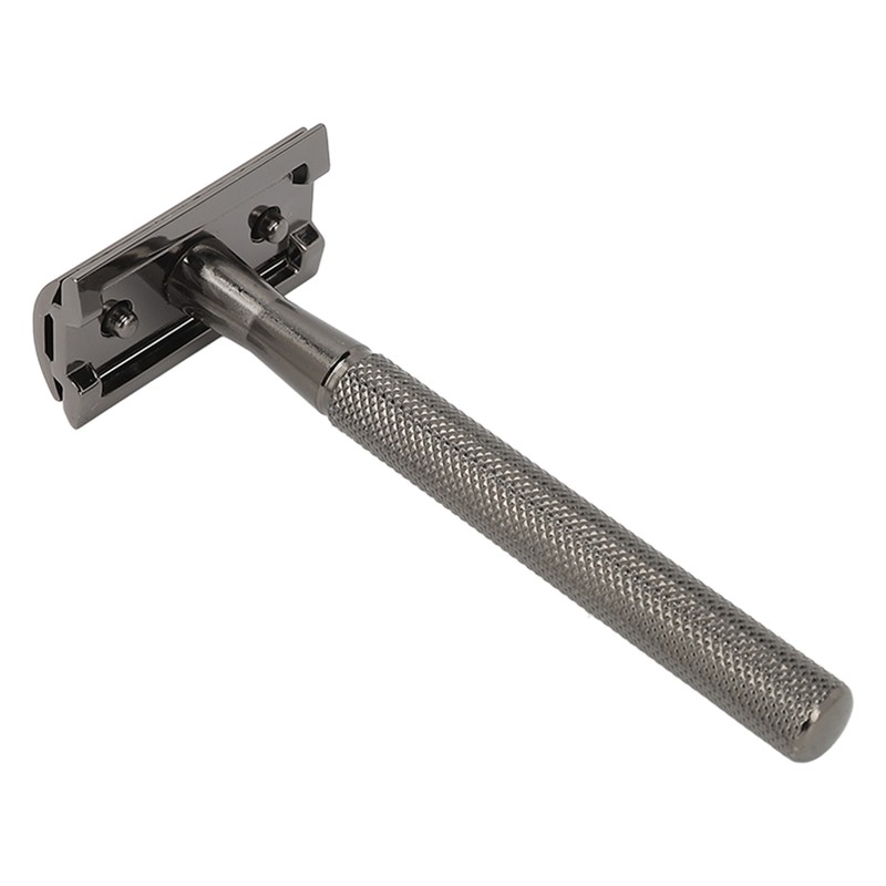 Manual Pocket Beard Trimmer Metal Vintage Double Sided Manual Facial