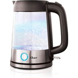 Oster New Oster Cordless Glass Kettle Electric Tea Water, Auto Shut-Off, 1.7L, 1500W