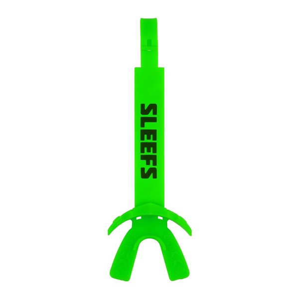 SLEEFS X Hot Green Football Mouth Guard - Lip/Mouthguard with