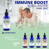 FWS Liquid Zinc Supplement for Men, Women, Kids - Organic,