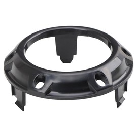 TRQ Front Fog Light Hole Cover Black Drivers Side Compatible with 2007-2009 Mitsubishi Outlander MI1088103